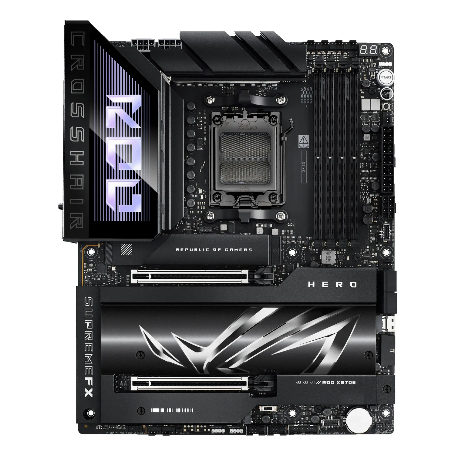 مادربرد ASUS ROG CROSSHAIR X870E HERO - تصویر گالری 2