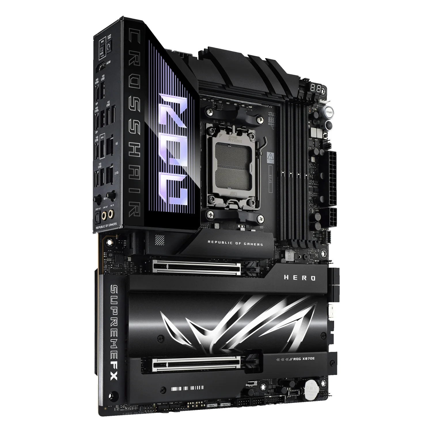 مادربرد ASUS ROG CROSSHAIR X870E HERO - تصویر گالری 3