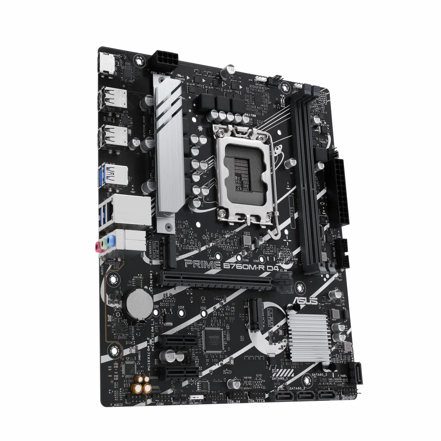 مادربرد ASUS Prime B760M-R D4 - تصویر گالری 4