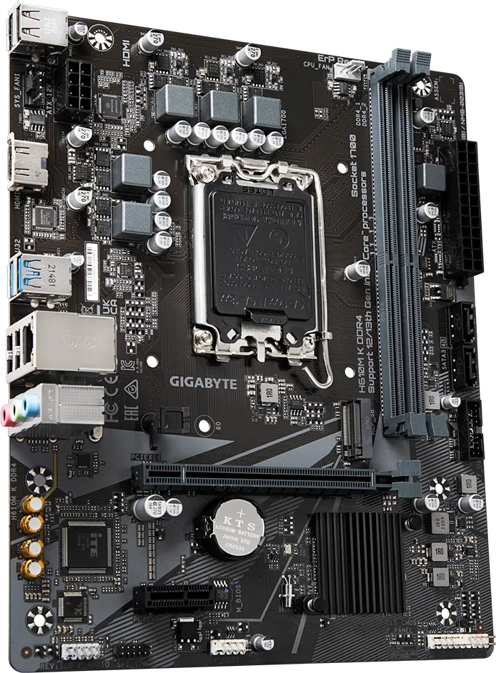 مادربرد GIGABYTE H610M K DDR4 - تصویر گالری 1