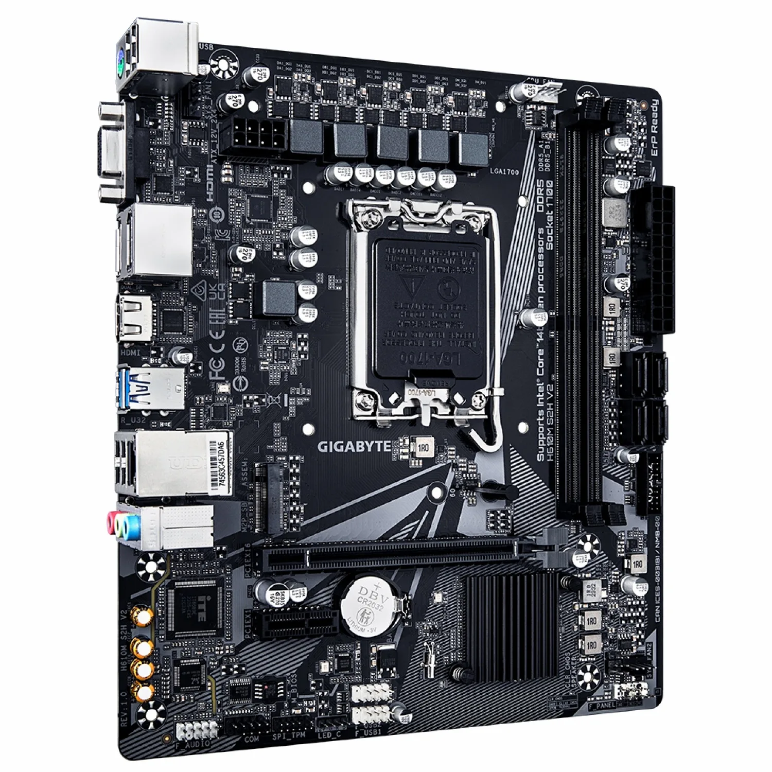 مادربرد GIGABYTE H610M S2H V2 DDR5 - تصویر گالری 2