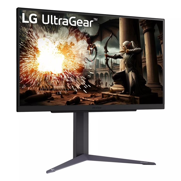 مانیتور گیمینگ صفحه تخت 27 اینچ ال جی مدل UltraGear 27GS75Q-B