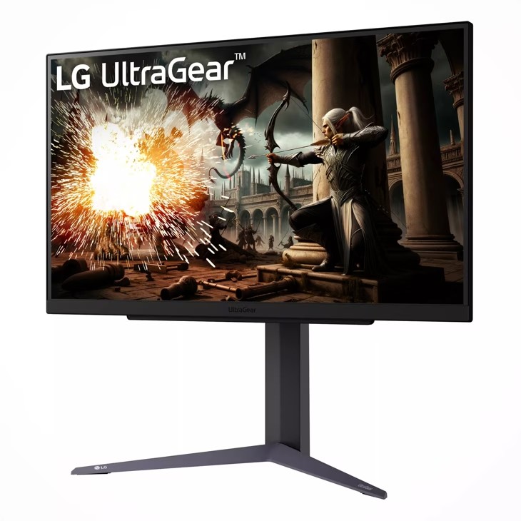 مانیتور گیمینگ صفحه تخت 27 اینچ ال جی مدل UltraGear 27GS75Q-B