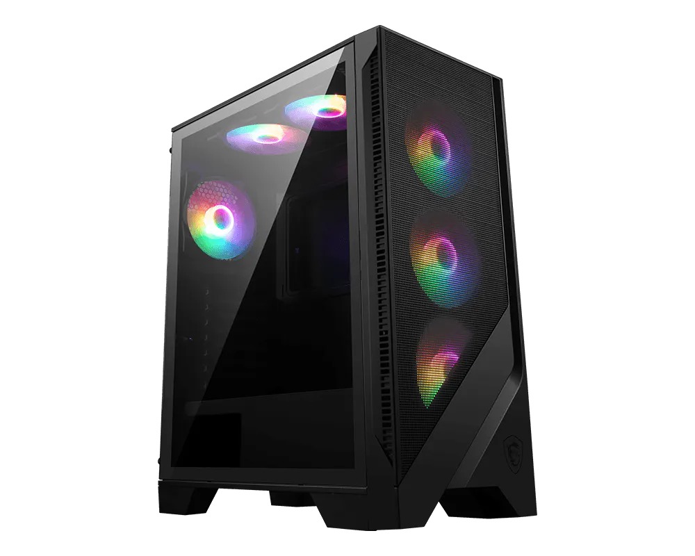 کیس گیمینگ ام اس آی سری MAG مدل FORGE 120A AIRFLOW بدنه مشکی