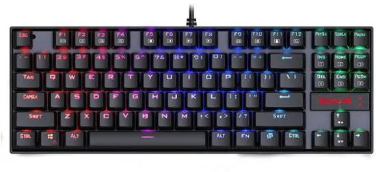 کیبورد مکانیکال باسیم ردراگون مدل Kumara K552 RGB با بدنه مشکی