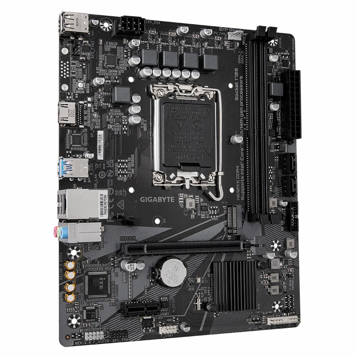 مادربرد GIGABYTE H610M K DDR4 - تصویر گالری 3