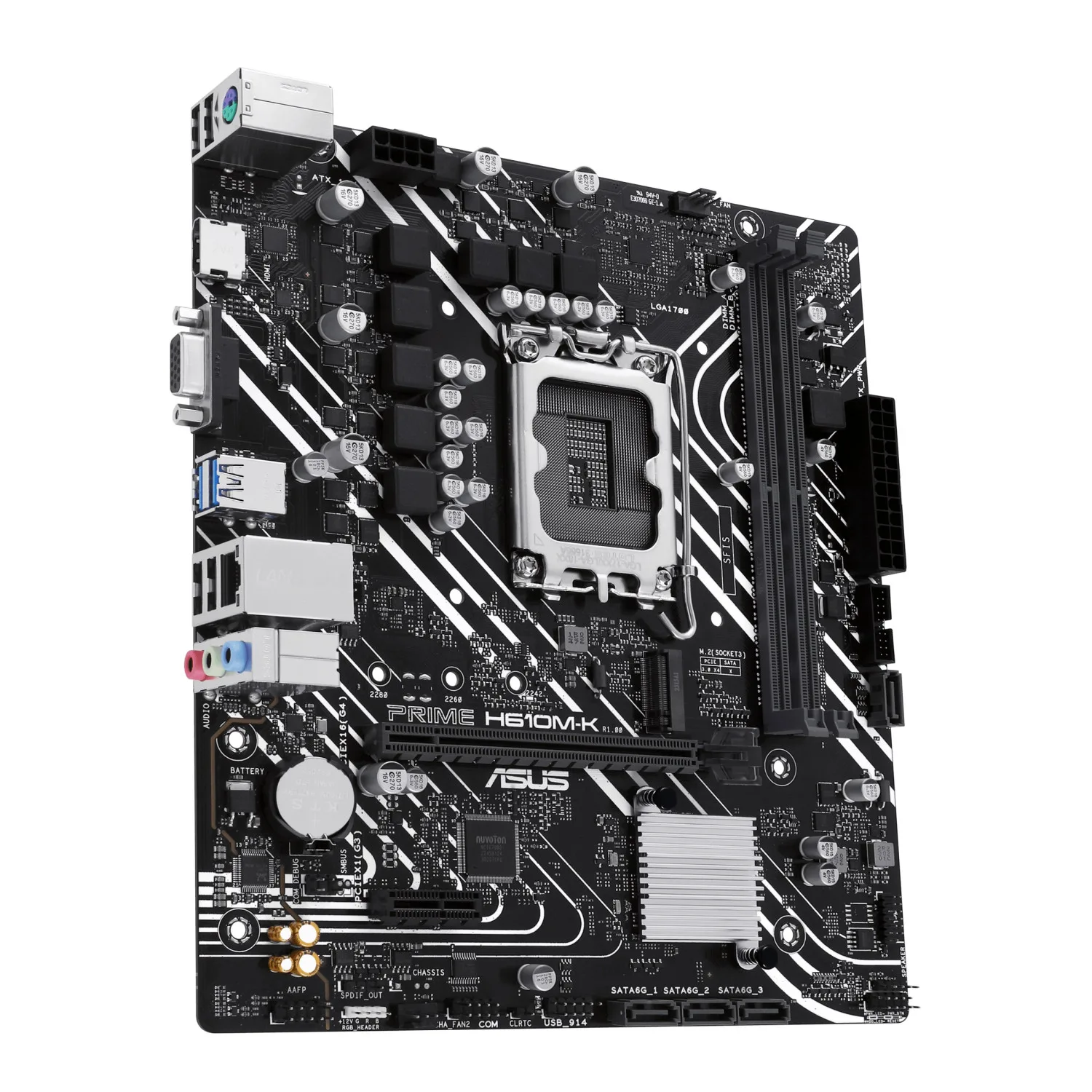 مادربرد ASUS Prime H610M-K - تصویر گالری 3