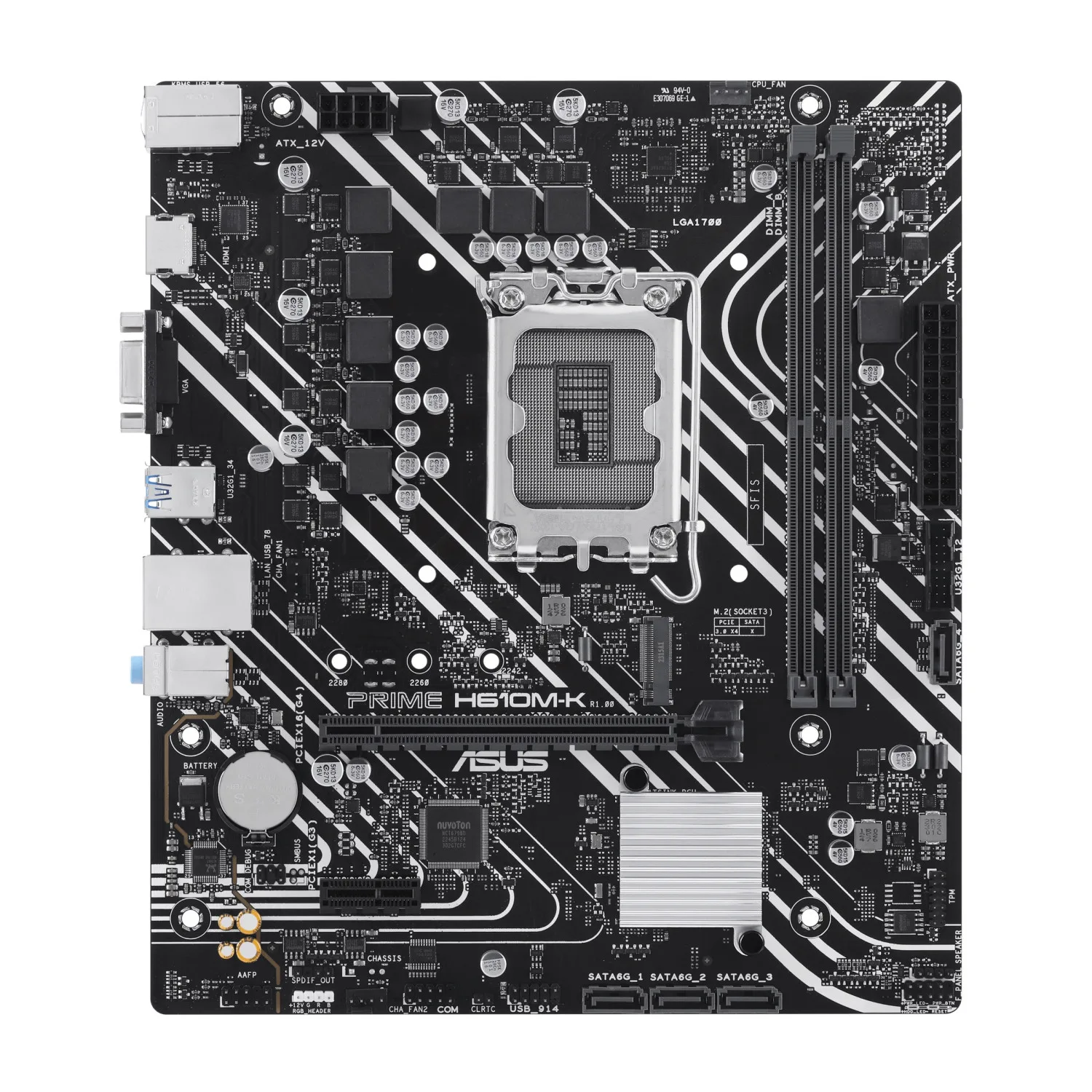 مادربرد ASUS Prime H610M-K - تصویر گالری 2