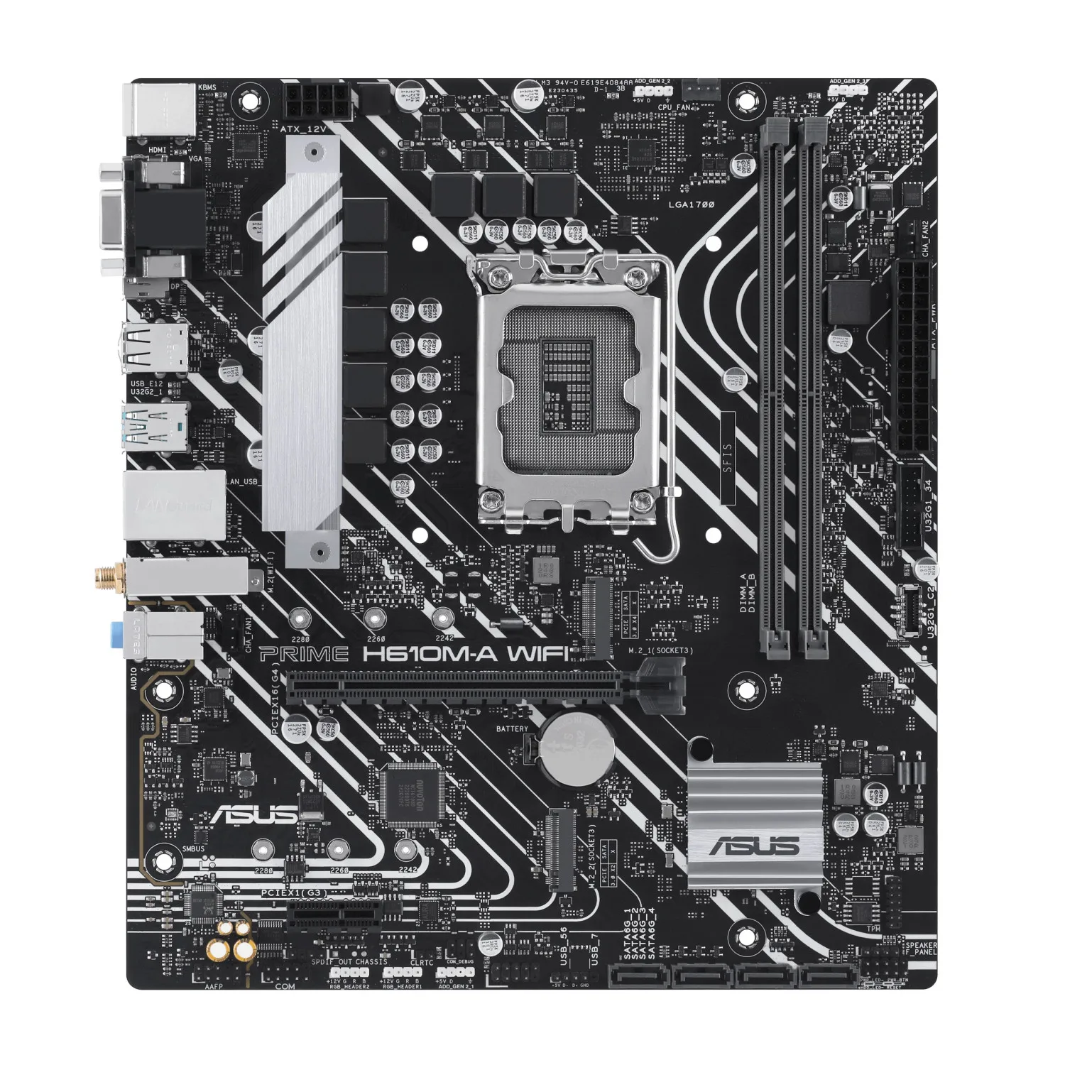 مادربرد ASUS Prime H610M-A WIFI - تصویر گالری 2