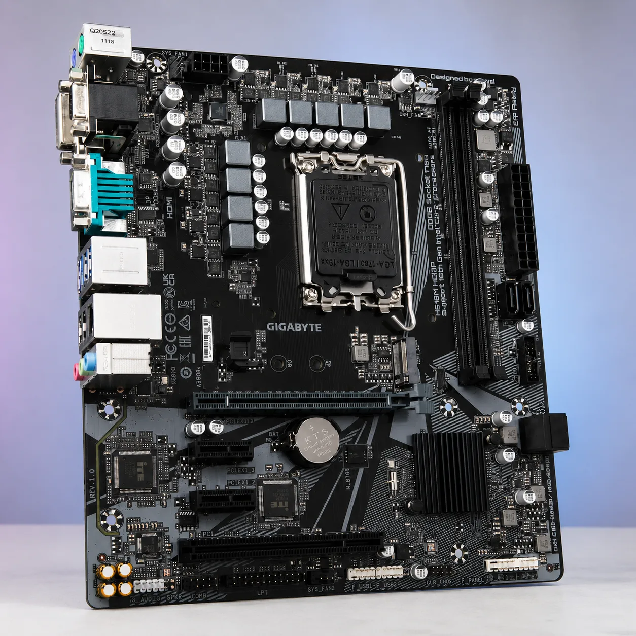 نقد و بررسی مادربرد Gigabyte H610M HD3P Rev. 2.0 DDR5